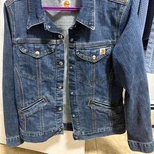 Carhartt Women's Dark Blue Jean Jacket